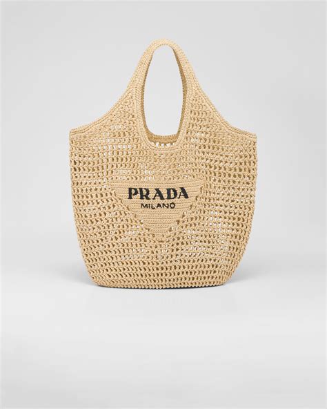 prada rostwr beach bag|Prada beach bag.